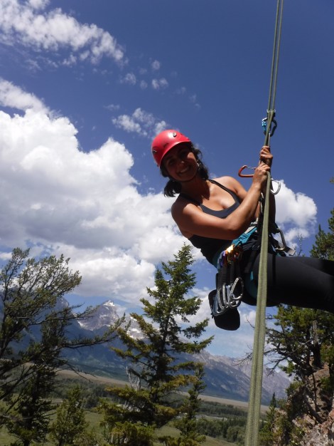 Kaylie Grey, on Belay!